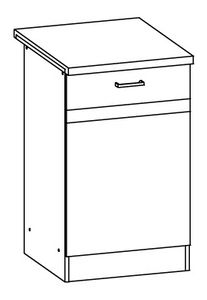 Dulap inferior de bucătărie Estell EZ13 D50
