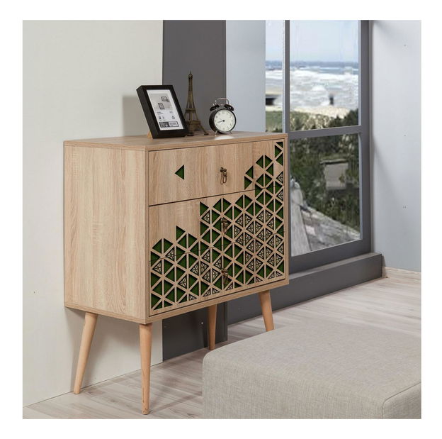 Comodă Troy 121 (Stejar sonoma)