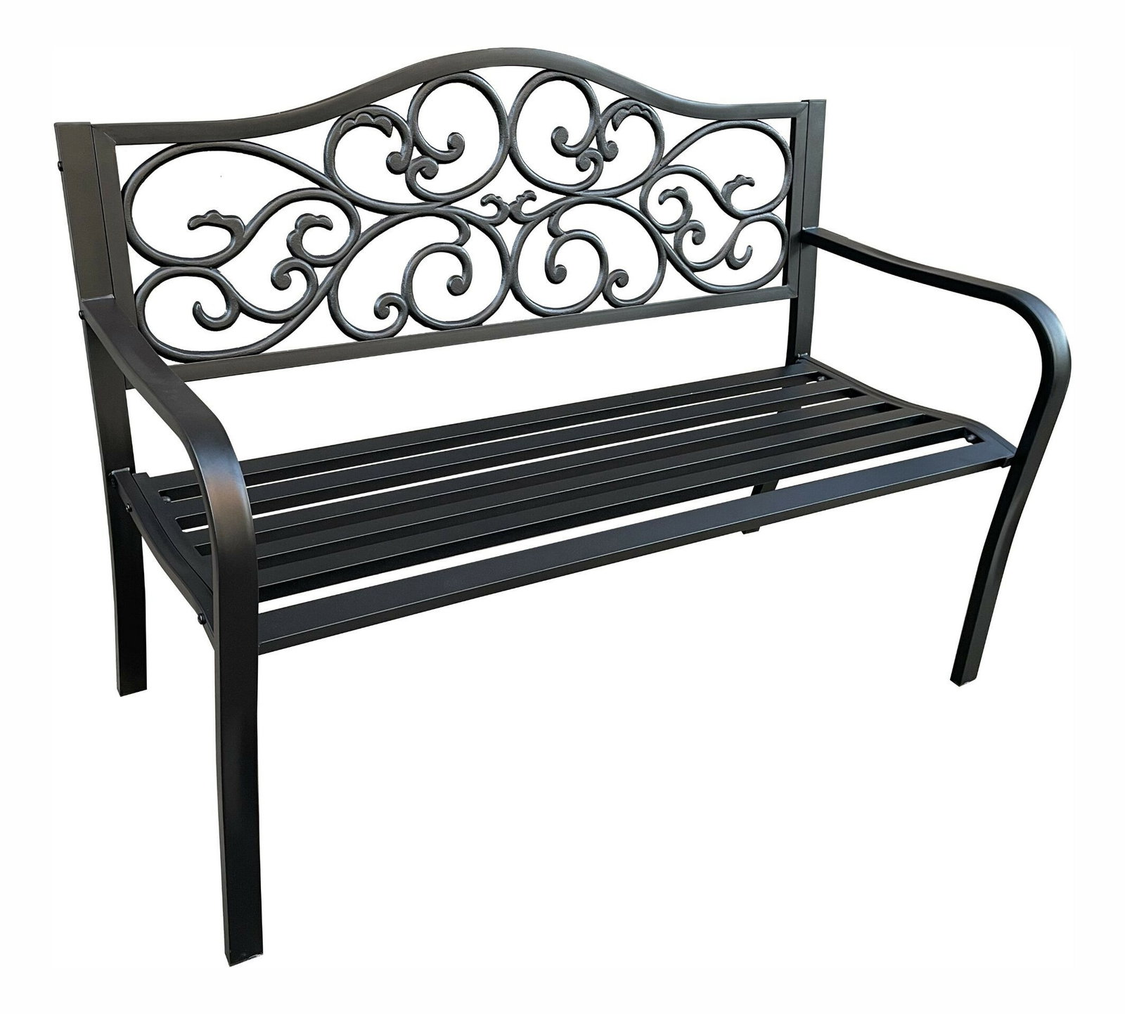 Vrtna klupica Intente (crna)