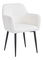 Scaun sufragerie Semir (alb + negru)