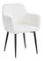 Étkezőszék Semir (fehér + fekete)