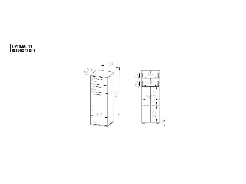 Komoda Optimal 11 