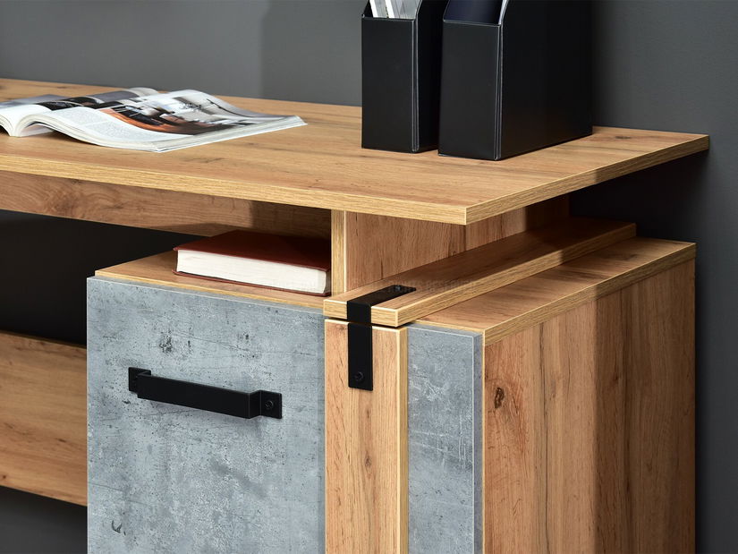 Mobilier living Subrayado 03 (stejar + negru)