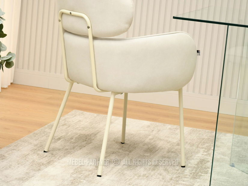 Scaun sufragerie Aguado (crem)