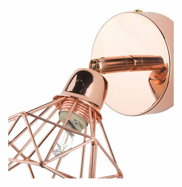 Set 2 ks. nástenných svietidiel EMANUELA (medená)