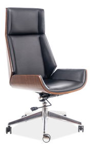 Fotoliu de birou Obery (Negru)