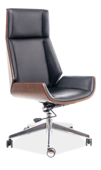 Irodai fotel Obery (fekete)