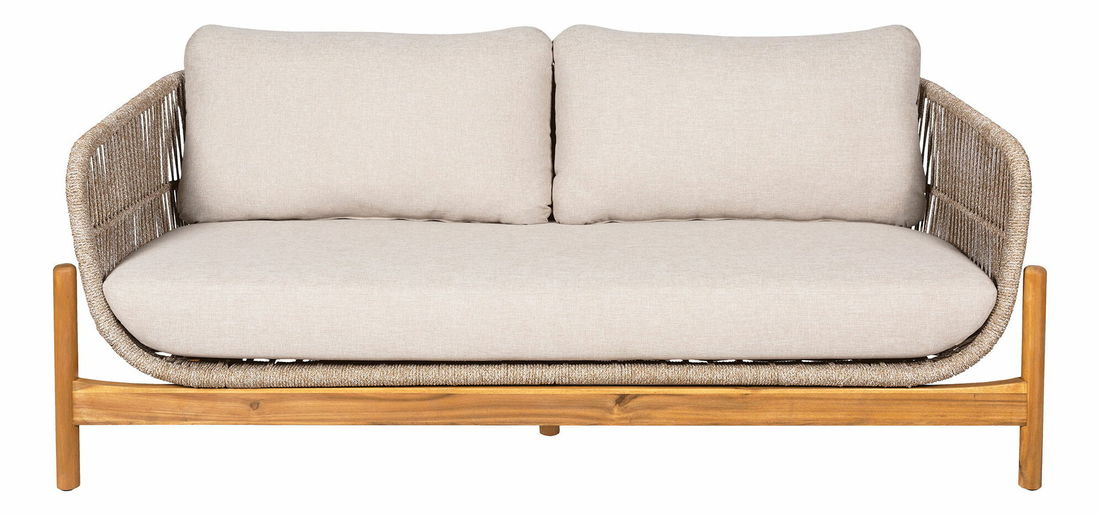 Lavička Taleria 2 (hnedá + béžová)