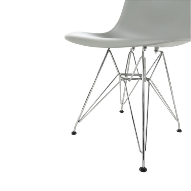 Scaun de sufragerie- Tempo Kondela -Azalee New (gri)