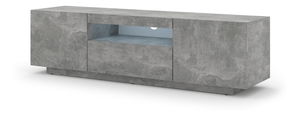 Masă TV/Dulap Aurinko 150 (beton) (cu iluminat)