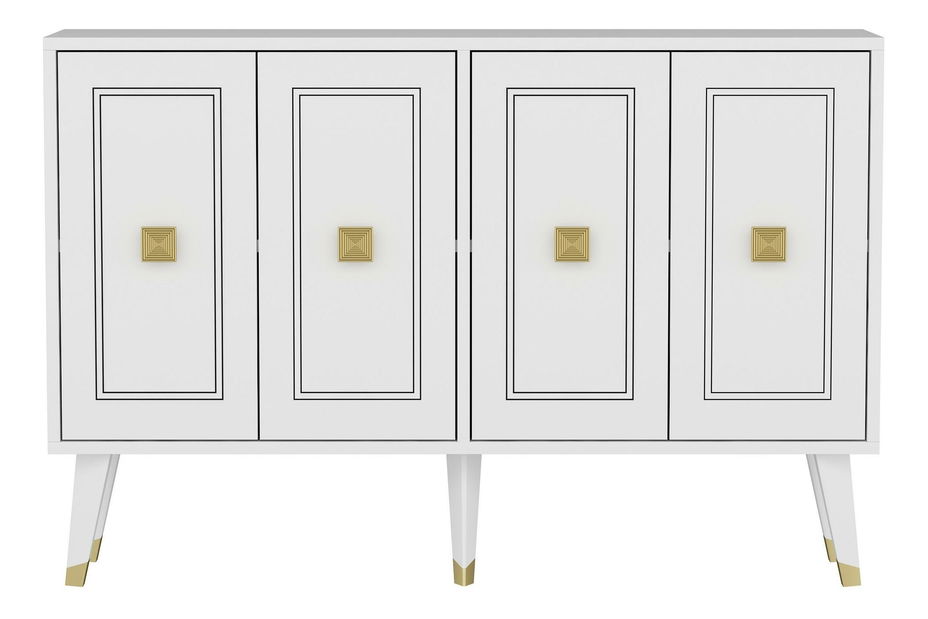 Ormarić Tanati (bijela + zlatna)