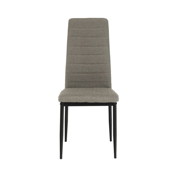 Scaun de sufragerie (4 buc.) Toe nova (Maro + Negru) *vânzare stoc