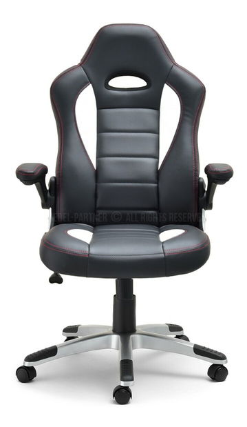 Gamer szék Race (fehér + szürke)