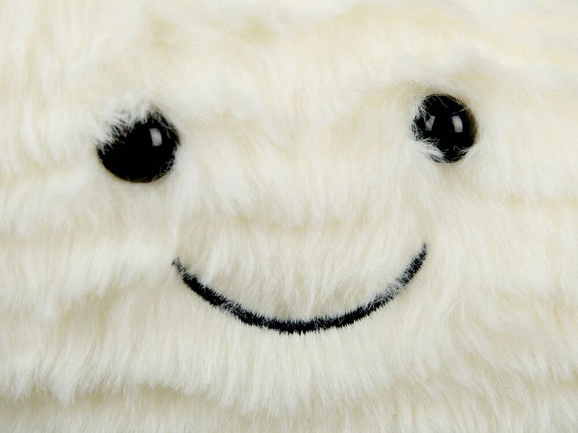 Ozdobný vankúš 21 x 40 cm Morte (biela)