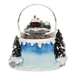 Hógömb téli táj SN7701 (sokszínű)