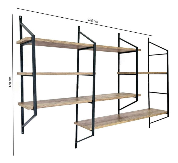 Raft Kulibo 7 (negru + pin atlantic) 