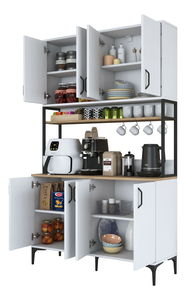 Policová skriňa Jeli (orech)