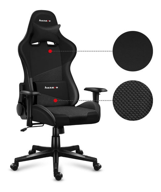 Játék szék Fusion 6.2 (fekete + karbon)