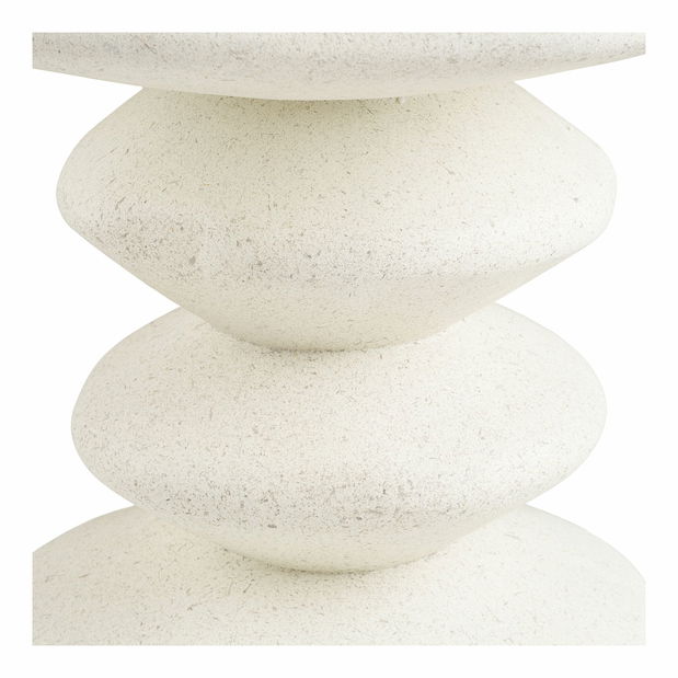 Príručný stolík Binnora (biela)