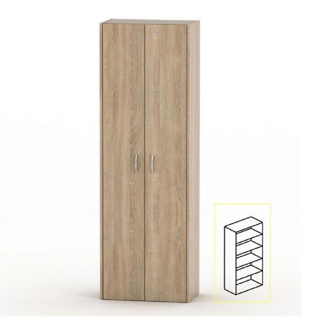 Polcos szekrény Asista AS 007 sonoma tölgy