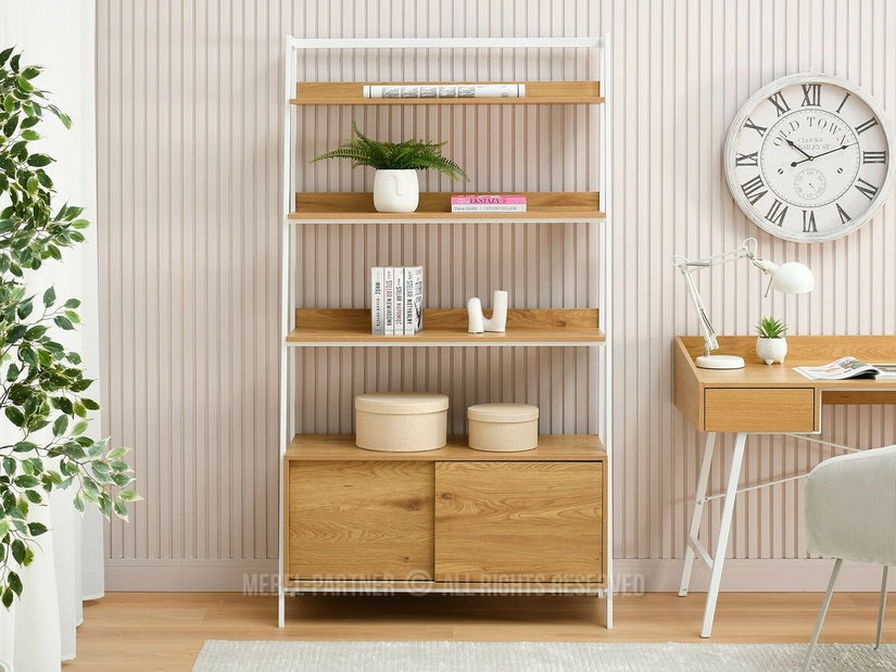 Raft Babs (stejar + alb)