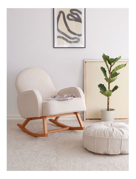 Hintafotel Yorgen (fehér)