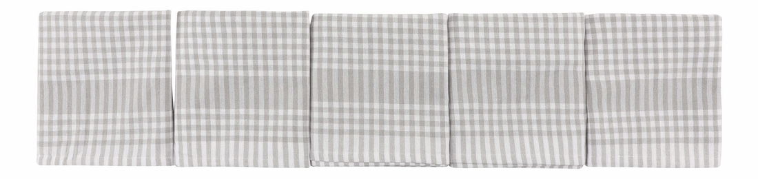Sada utierok (10 ks.) Klarisa (sivá + biela)