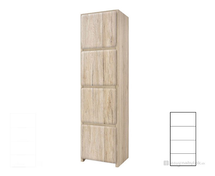 Dulap cu rafturi Porfirio REG4D/20/5