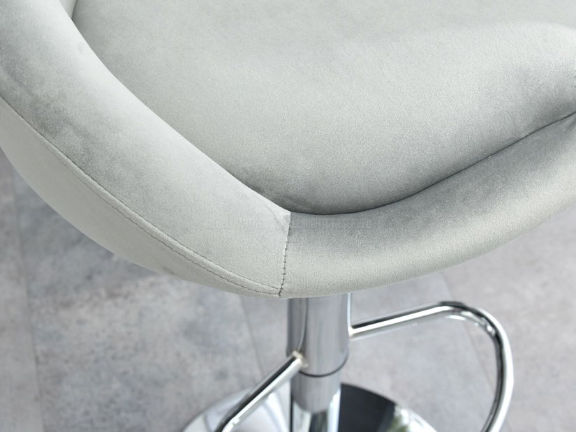 Stolica Hanzel (siva + krom)