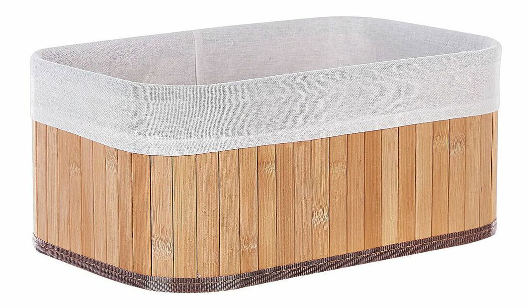 Kosár készlet (5 db.) Taygeta (világos fa) 