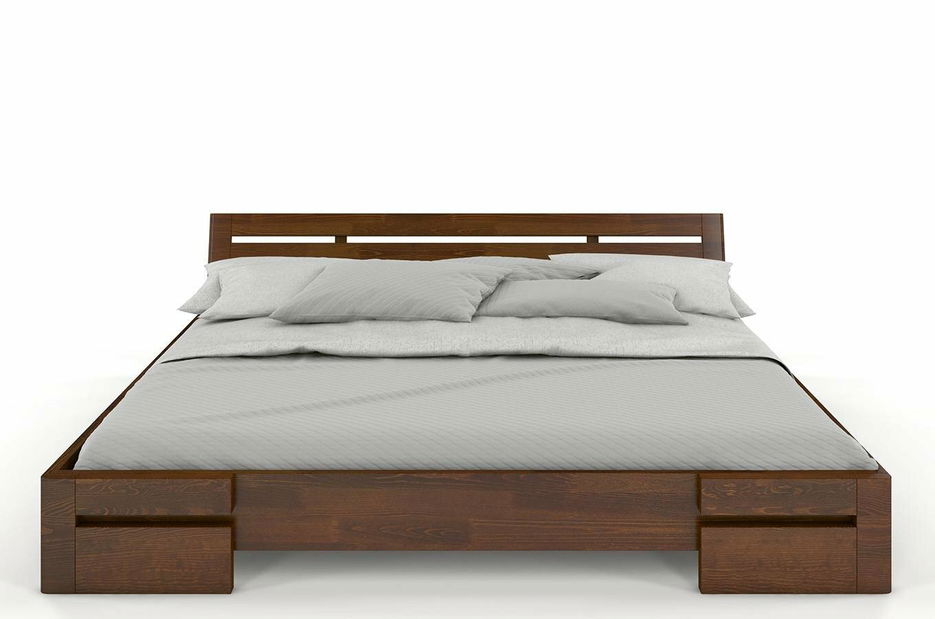 Manželská posteľ 160 cm Naturlig Bokeskogen (borovica)