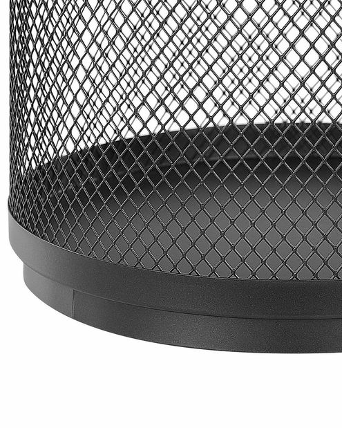 Svietnik 19 cm Yanis (čierna) 