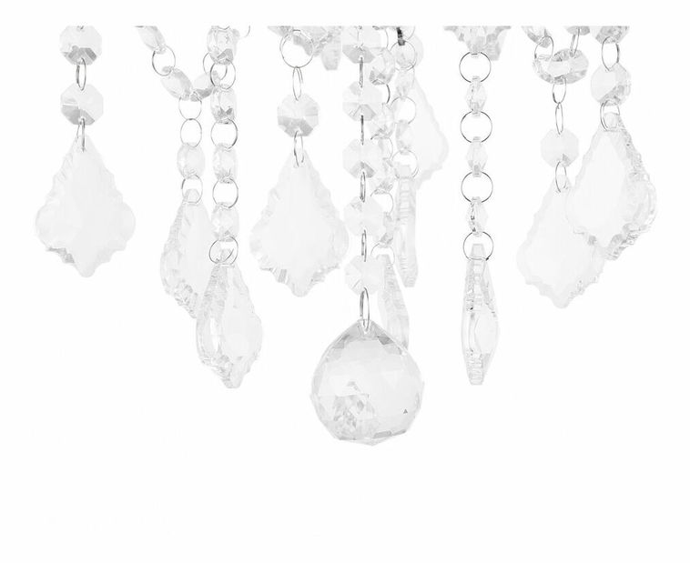 Závesná lampa Evandale (biela)