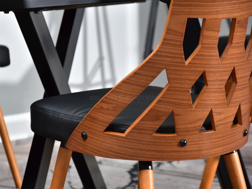 Stolica Crab (tamni orah + orah)