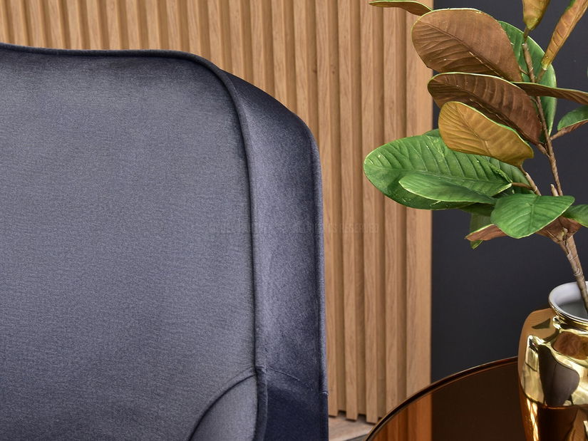 Dizajnové kreslo Merch (grafitová)