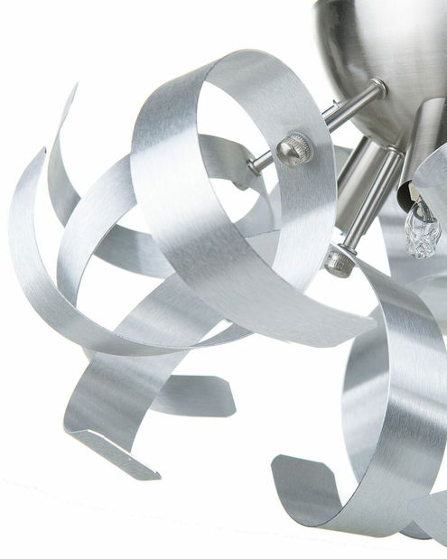 Stropná lampa Ivins (strieborná)