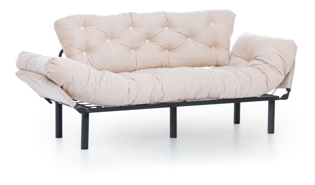 Canapea trei locuri Nitty (crem)