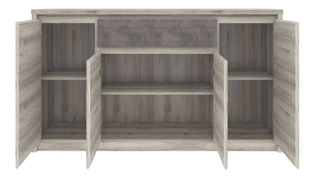 Komoda Japon 2 (kesten nairobi + onyx) 