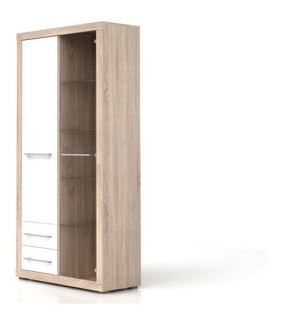 Vitrína BRW Bigi REG1D2S1W