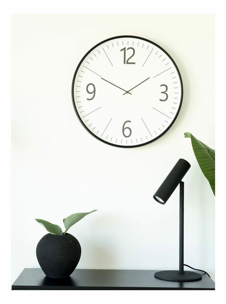 Ceas de perete Bvaselia (negru + alb)