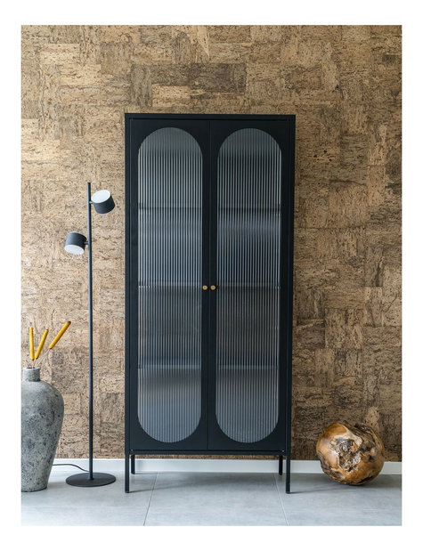 Vitrína Adana 1 (čierna)