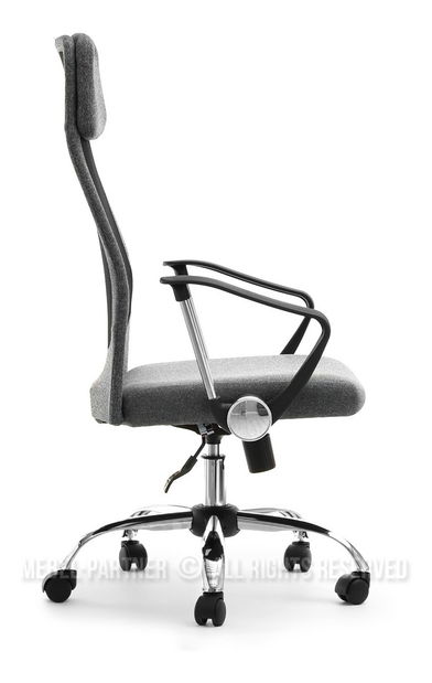 Fotel Kuba (szürke + fekete)