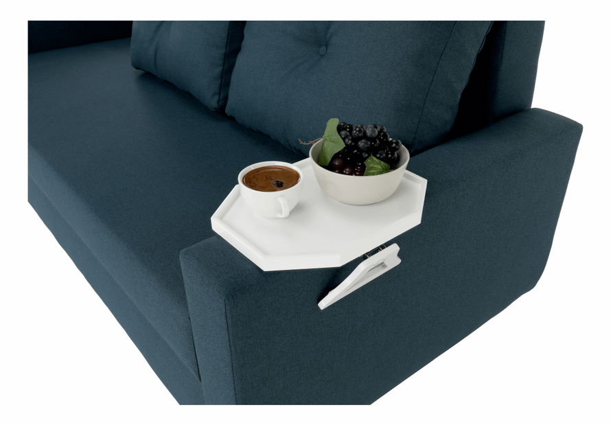 Tálaló tálca Caramo (fehér)