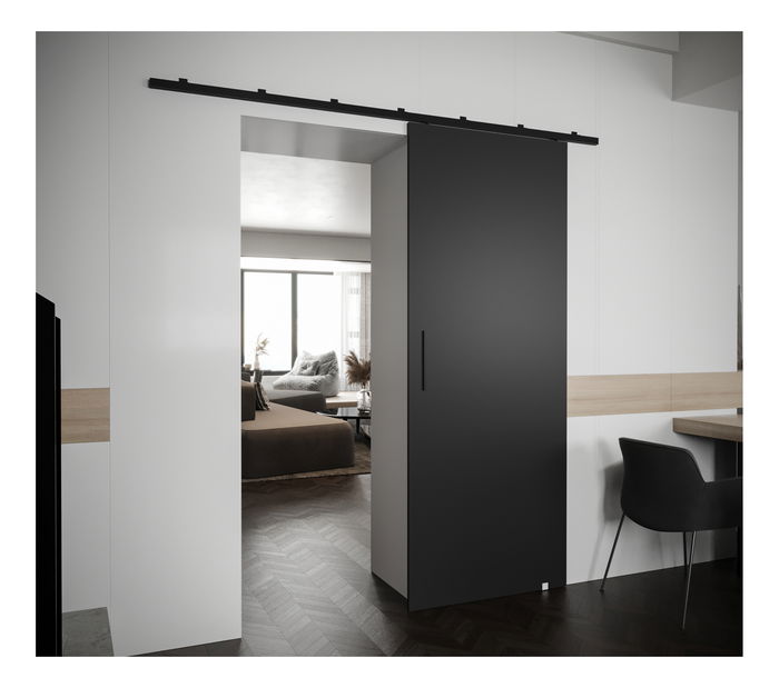 Posuvné dvere 80 cm Zodiac I (čierna matná)
