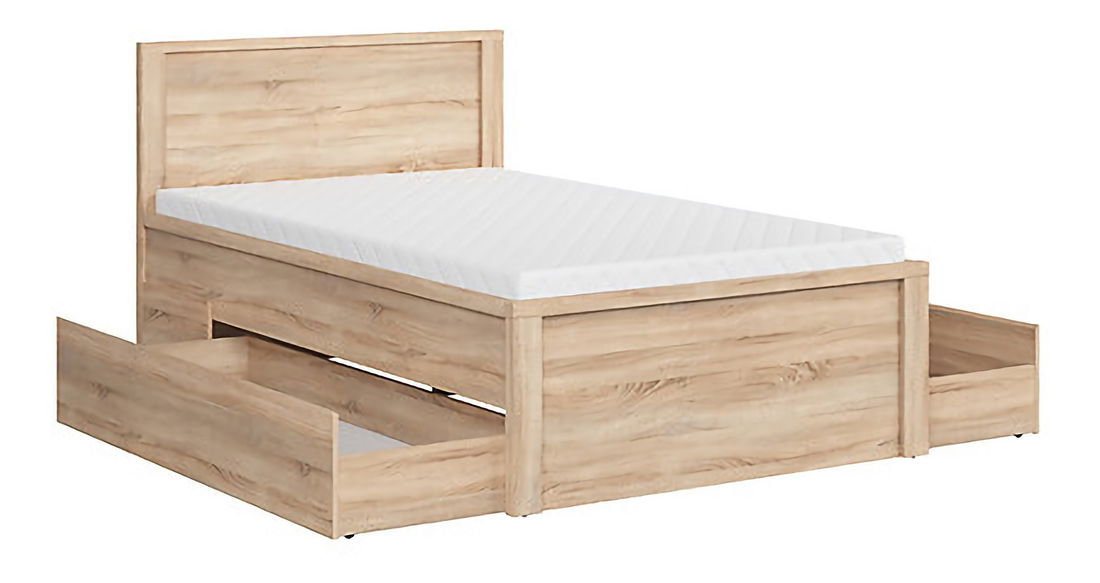 Jednolôžková posteľ 120 cm BRW Kaspian LOZ/120/T