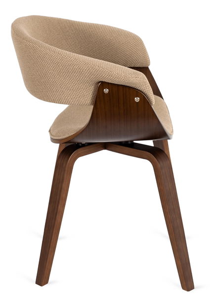 Étkezőszék Generosas 2 (bézs + dió) 