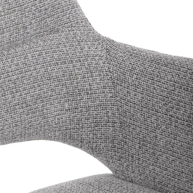 Jedálenská stolička Diamantal (sivá)