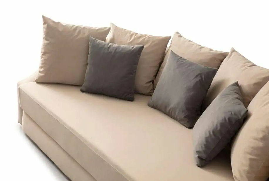 Rozkladacia pohovka Lettio (krémová)