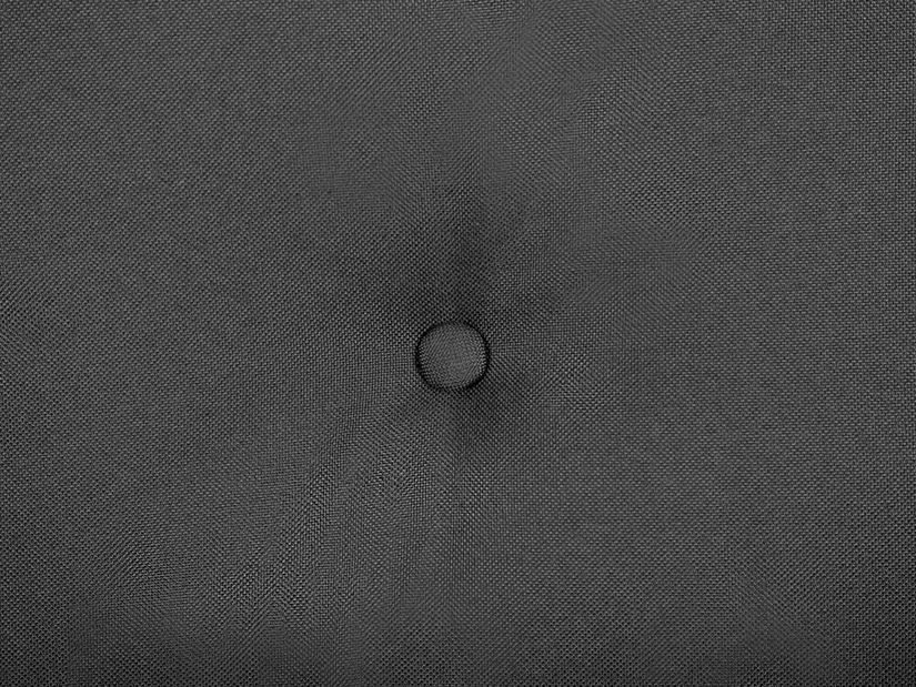 Canapea 2 locuri Kolding (gri închis) 