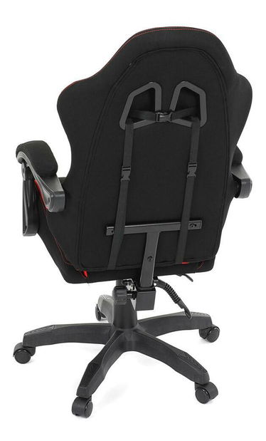 Felső fotel Kvantirasa (fekete + piros)